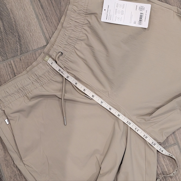 NWT Athleta Midday Crop Tan Wide-Leg Pants - Picture 9 of 11